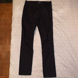 Forever 21 men black ripped jeans size 29
